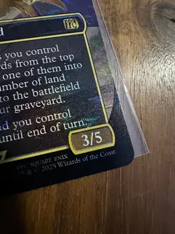 MTG Choco, Seeker of Paradise (Chocobo Track Foil) Final Fantasy NM - Image 5