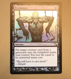 Reanimate - MTG Premium Deck Series: Graveborn Foil (Near Mint Condition) - Image 2
