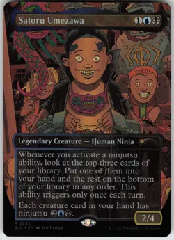 MTG Satoru Umezawa (Rainbow Foil) Foil NM Secret Lair Drop Series Magic 2283 - Image 1