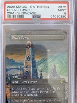 PSA 9 Pop 1 Mint Urza's Tower Double Masters Borderless Non Foil Magic - Image 2