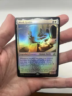 Magic the Gathering Avatar ATLA Monk Gyatso #0081 FOIL Rare MTG TLE - Image 3