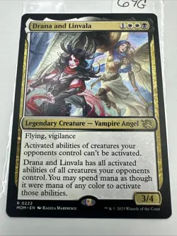 Drana and Linvala - March of the Machine #222 MTG - Image 2