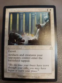 Blind Obedience (Retro Frame) Ravnica Remastered Regular - Image 1