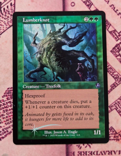 MTG Foil Lumberknot Retro Frame Innistrad Remastered NM - Image 1
