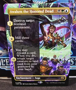 magic the gathering - Awaken the Honored Dead - Enchantment Saga - Rare - Image 1