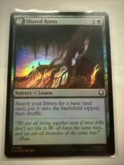 Shared Roots U 196 Foil MTG TLA Magic - Image 1