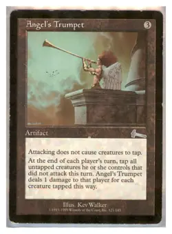 MTG - #121 Angel's Trumpet - Urza's Legacy - Image 1