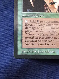 MTG Elves of Deep Shadow The Dark Regular Uncommon MP, Magic The Gathering - Image 5