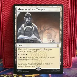 Abandoned Air Temple Land R 0263 Magic The Gathering - Image 1