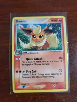 Flareon 2/17 LP-DMG Holo Rare POP Series 3 2006 Pokemon TCG - Image 1