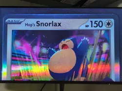 Hop's Snorlax 184 Prerelease Promo Pokemon Journey Together Stamped - Image 3