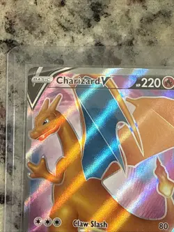Pokemon TCG Charizard v Sword & Shield SWSH050 Holo Promo Card Mint Condition - Image 2
