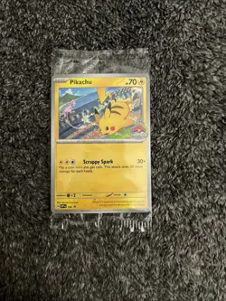 Pikachu Promo 2024 World Championships SVP EN 190 Pokemon Worlds SEALED PROMO - Image 3