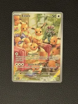 Pokemon Twilight Masquerade Eevee 188/167 Illustration Rare - Image 3
