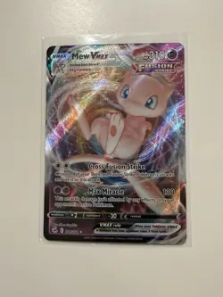 Pokemon TCG Mew VMAX 114/264 Swsh08: Fusion Strike Holo Ultra Rare - Image 1