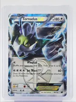 TORNADUS EX 2013 POKEMON BLACK & WHITE PLASMA FREEZE RARE 98/116 Q0107 - Image 1