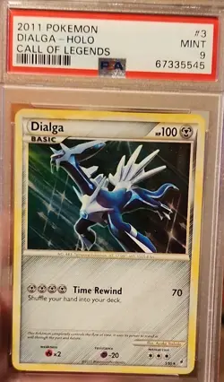 The Pokemon Company Dialga 3/95 Call of Legends Holo Rare PSA 9 English - Image 1