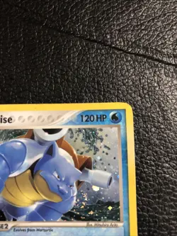 B6 Blastoise 1/17 Pop Series 3 Holo 2006 Pokemon Card Swirl - Image 3