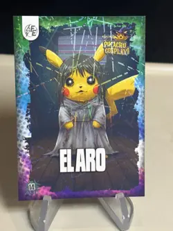 Elaro (Pikachu) #14 - Laser Holo - Electric Pikachu Cosplay - Pokemon ZL13 - Image 1