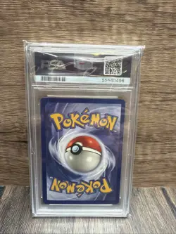1999 Pokemon Base Set Shadowless Nidorino #37 PSA 8 NM-MT - Image 3