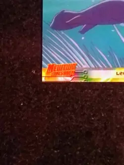 Pokemon Topps Legends #1 Mewtwo Strikes Back Movie Blue Logo - Image 2