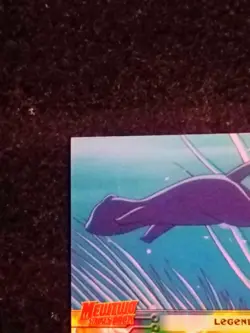 Pokemon Topps Legends #1 Mewtwo Strikes Back Movie Blue Logo - Image 3