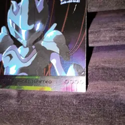 Mewtwo Strikes Back topps Pokemon The First Movie Foil #6 Mechanical Mewtwo Blue - Image 5