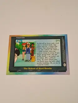 The School of Hard Knocks EP9 2000 Topps Pokemon TV Animation Edition Series NM - Image 2