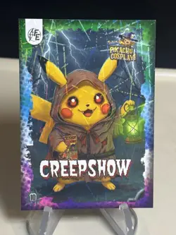 Creepshow (Pikachu) #10 - Galaxy Holo - Electric Pikachu Cosplay - Pokemon ZL13 - Image 1