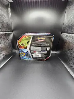 Pokemon Tyranitar V Strikers Tin Factory sealed 5 packs 820650809552 - Image 3