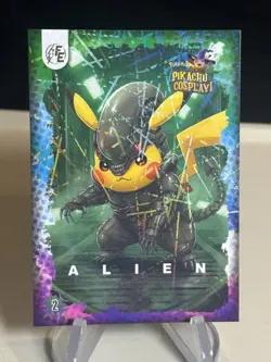 Alien (Pikachu) #2 - Galaxy Holo - Electric Pikachu Cosplay - Pokemon ZL13 - Image 1