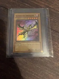 Yu-Gi-Oh Curse of Dragon 1st Edition LOB-066 - Image 1
