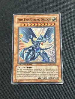 Blue-Eyes Shining Dragon - MOV-EN001 - Super Rare - Limited Edition DMGYugioh - Image 1