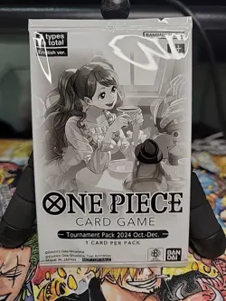 ONE PIECE Card Game Tournament Pack 2024 Oct Dec Sealed English - Image 1