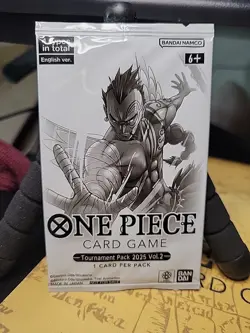 ONE PIECE Card Game Tournament Pack 2025 Vol. 2 Sealed English - Image 1