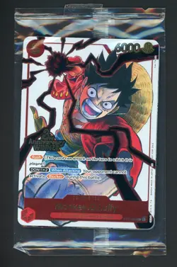 Monkey D. Luffy OP13 3rd Anniversary Winner One Piece TCG EN ST01 012 Sealed - Image 1