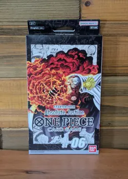 One Piece TCG: Absolute Justice Starter Deck - ST-06 - English - New - Sealed - Image 1
