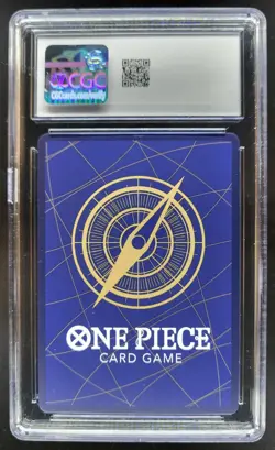 2025 ONE PIECE CCG JAPANESE SHANKS SUPER RARE OP09-004 CGC 10 D PT - Image 2