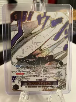 Ground Death - One Piece (Alternate Art) OP14-096 The Azure Sea's Seven Foil - Image 4