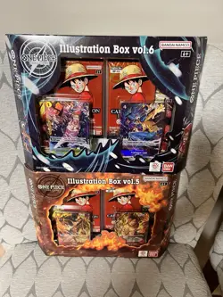 One Piece Illustration Box Vol 5 And 6 Bundle Brand New - Image 1