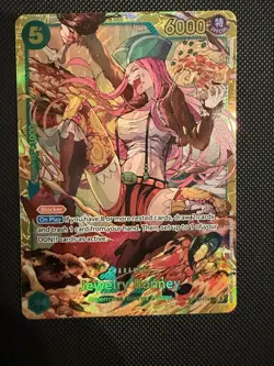 One Piece Card Game Jewelry Bonney Secret Rare OP12-118 English - Image 1