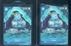 Lot of (2) One Piece EN P-030 Promo Event Pack Jinbe - Image 1