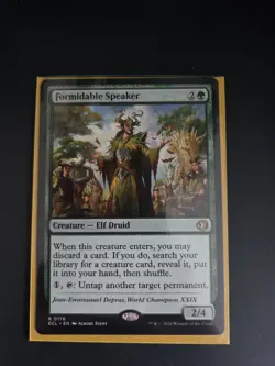Formidable Speaker x1 MTG Magic the Gathering - Lorwyn Eclipsed - Image 1