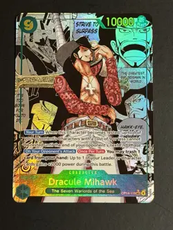 Dracule Mihawk (Manga) OP14-119 The Azure Sea's Seven Foil - Image 1