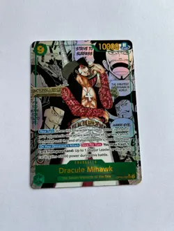 Dracule Mihawk (Manga) OP14-119 The Azure Sea's Seven Foil Pristine condition - Image 1