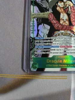 Dracule Mihawk (Manga) OP14-119 The Azure Sea's Seven Foil ENGLISH - CLEAN COPY - Image 2