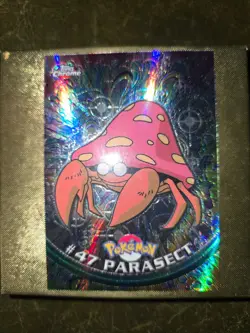 🦀 Parasect Spectra 2000 Pokemon Topps Chrome T.V. #47 - Image 5