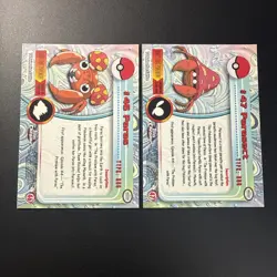 Pokemon 2000 Topps Chrome Parasect #47, Paris#46 NM TV Series 1 Spectra Chrome - Image 2