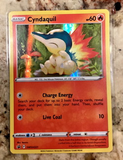 Cyndaquil SWSH221 SWSH: Sword & Shield Promo Cards Holo - Image 1