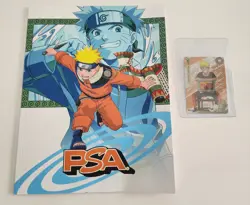 PSA Magazine X Kayou Exclusive Naruto Uzumaki SEALED Promo Card December 2025 - Image 1